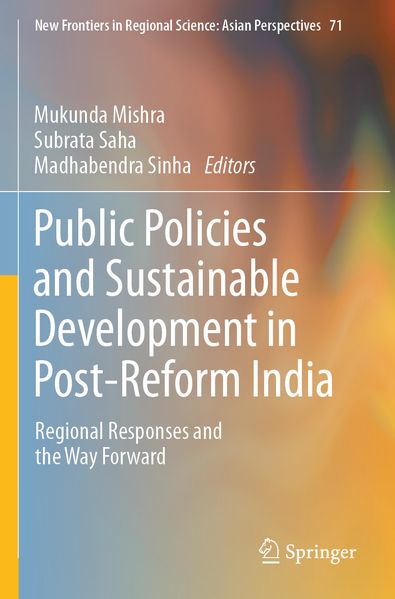 Public Policies and Sustainable Development in Post-Reform India