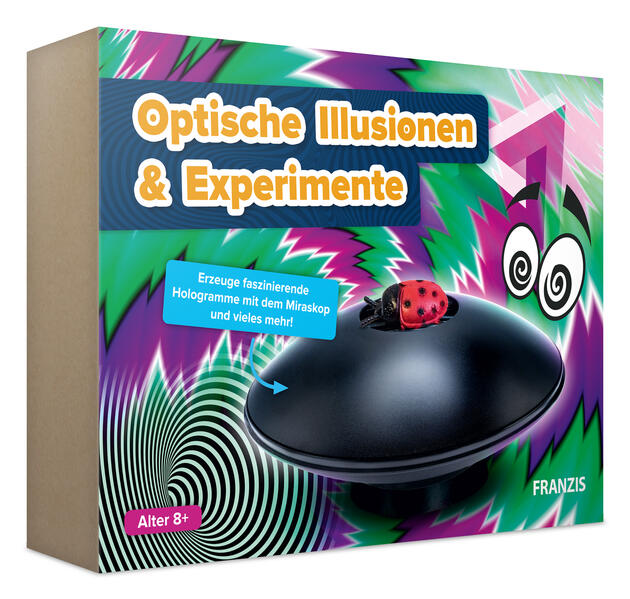 FRANZIS 67230-8 expérimentation, apprentissage & école, optique Coffret dexpérience à partir de 8 ans