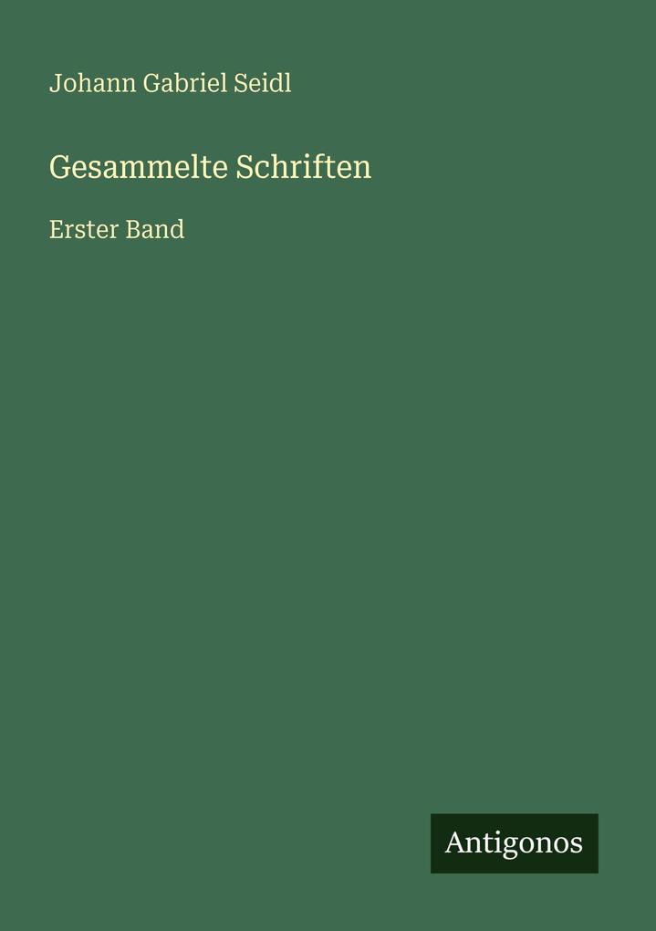 Gesammelte Schriften