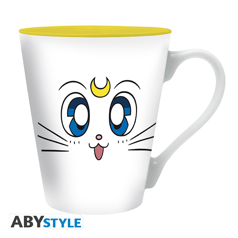 Abysse Corp Sas Sailor Moon - Mug - 250 Ml - Artemis - Cardboard Pkg