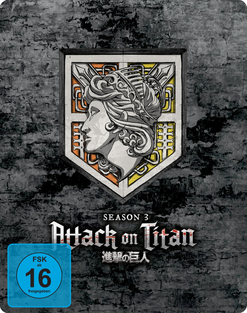 Attack on Titan - Gesamtausgabe - Steelbook.Staffel.34 Blu-ray (Limited Edition)