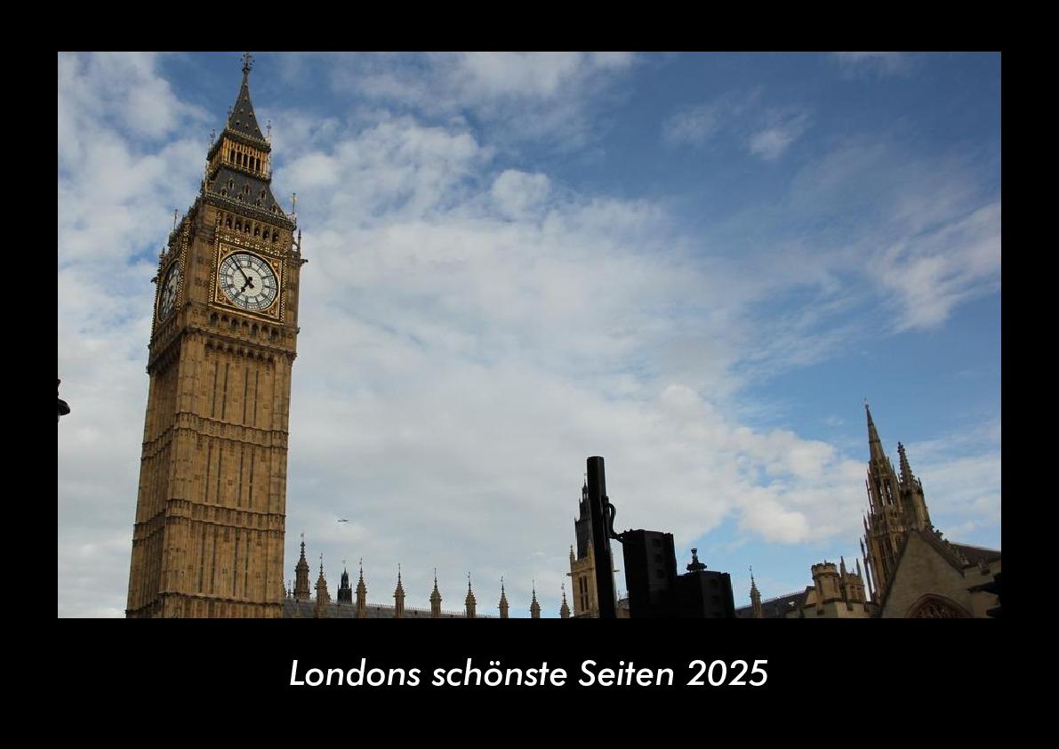 Londons schönste Seiten 2025 Fotokalender DIN A3