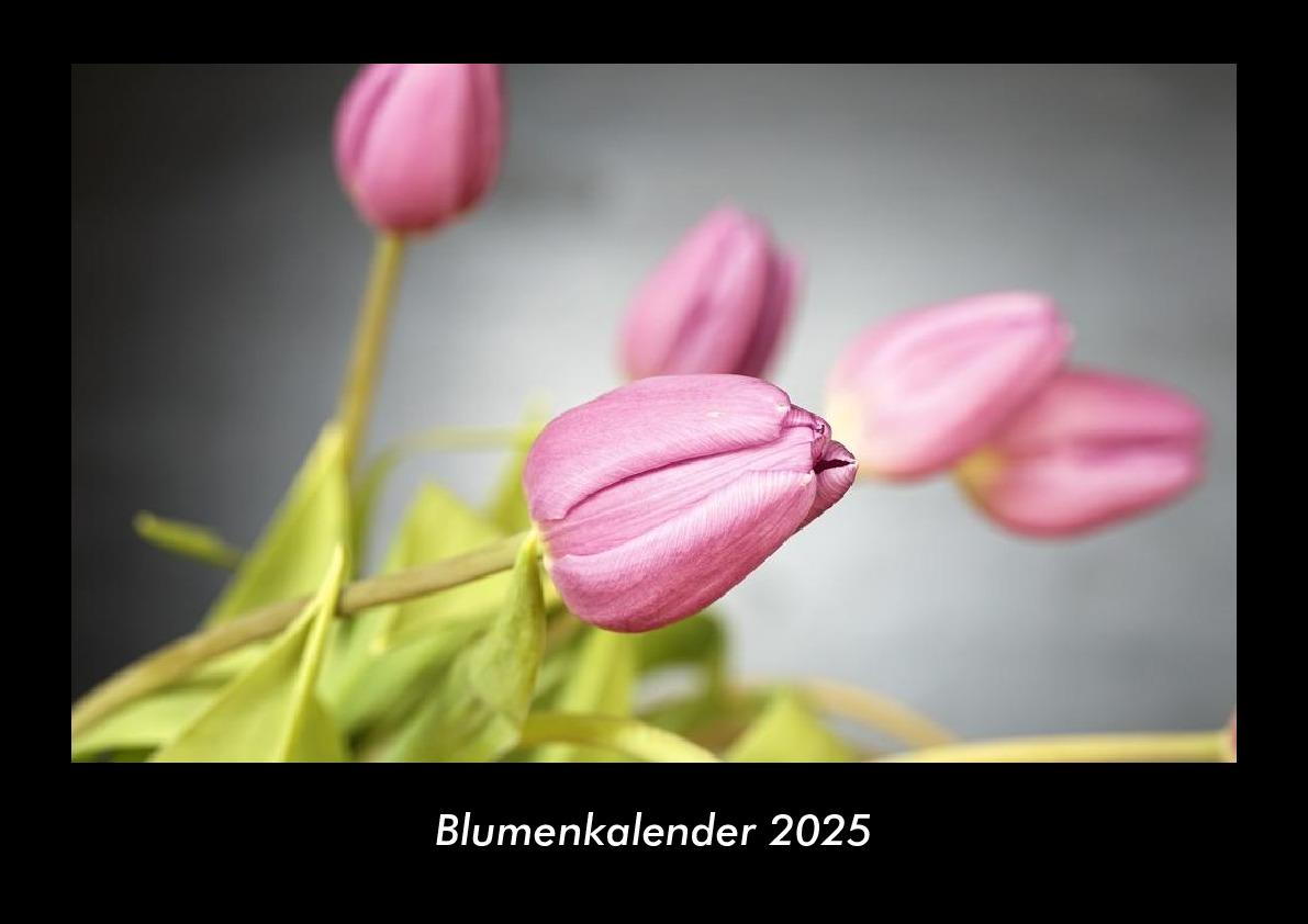 Blumenkalender 2025 Fotokalender DIN A3