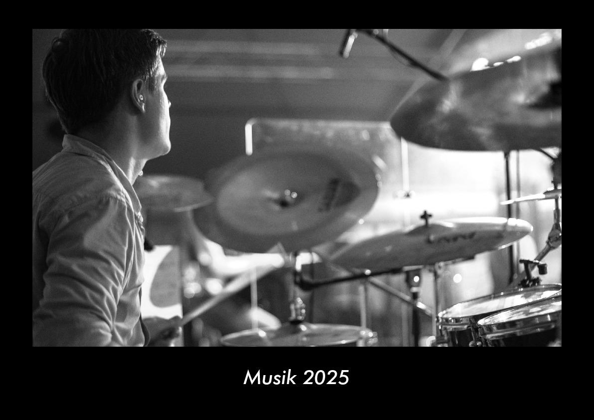 Musik 2025 Fotokalender DIN A3