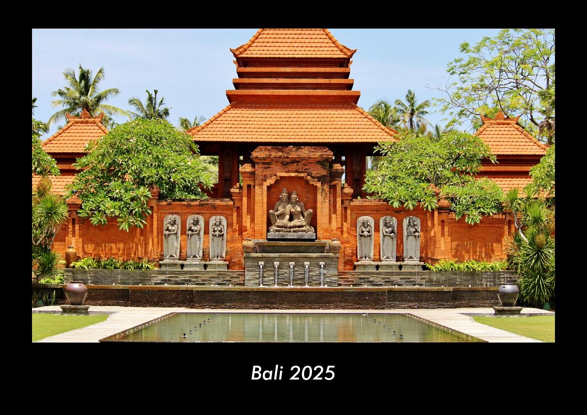 Bali 2025 Fotokalender DIN A3