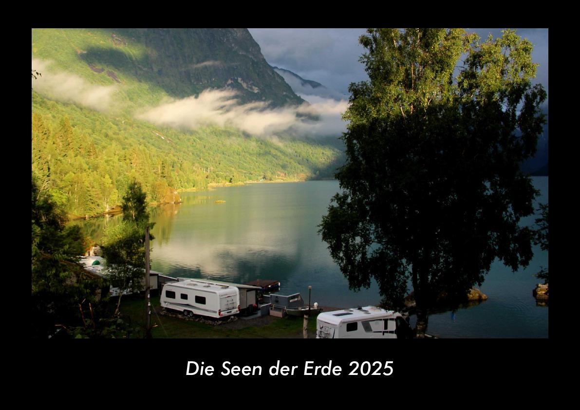 Die Seen der Erde 2025 Fotokalender DIN A3
