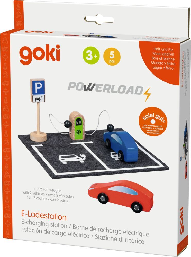 E-Ladestation PowerLoad mit 2 Fahrzeugen