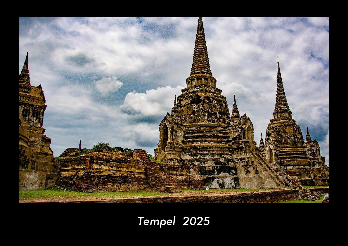 Tempel 2025 Fotokalender DIN A3