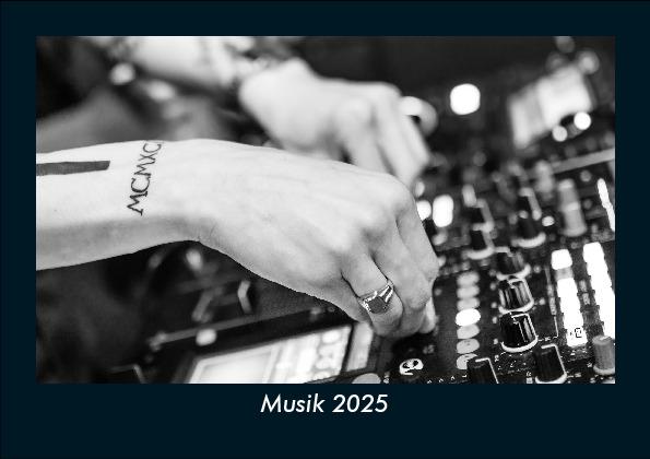 Musik 2025 Fotokalender DIN A5