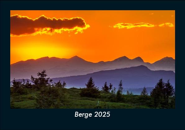 Berge 2025 Fotokalender DIN A5