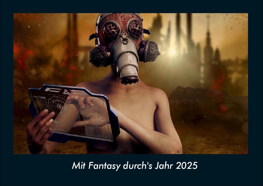 Mit Fantasy durch's Jahr 2025 Fotokalender DIN A4