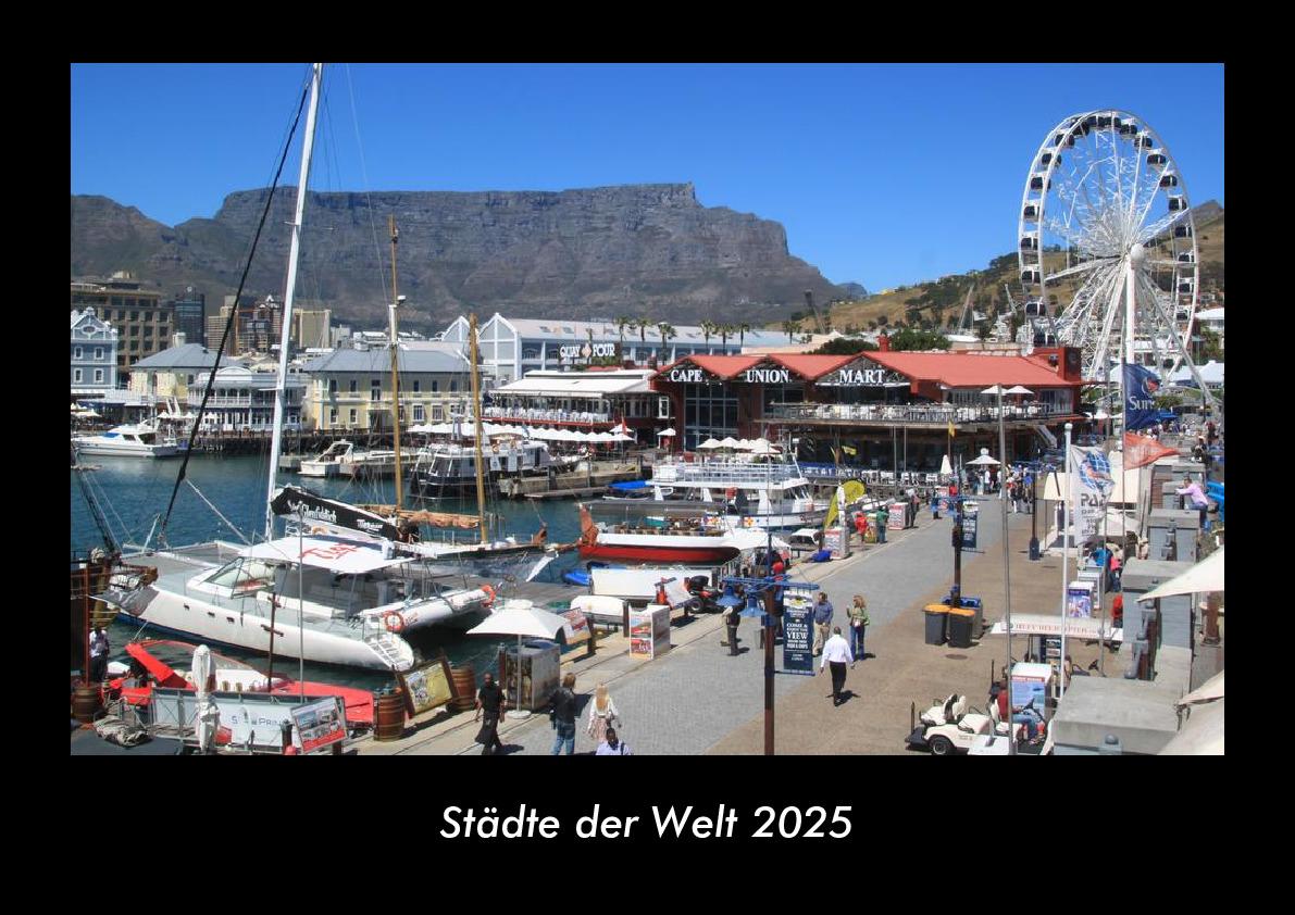Städte der Welt 2025 Fotokalender DIN A3