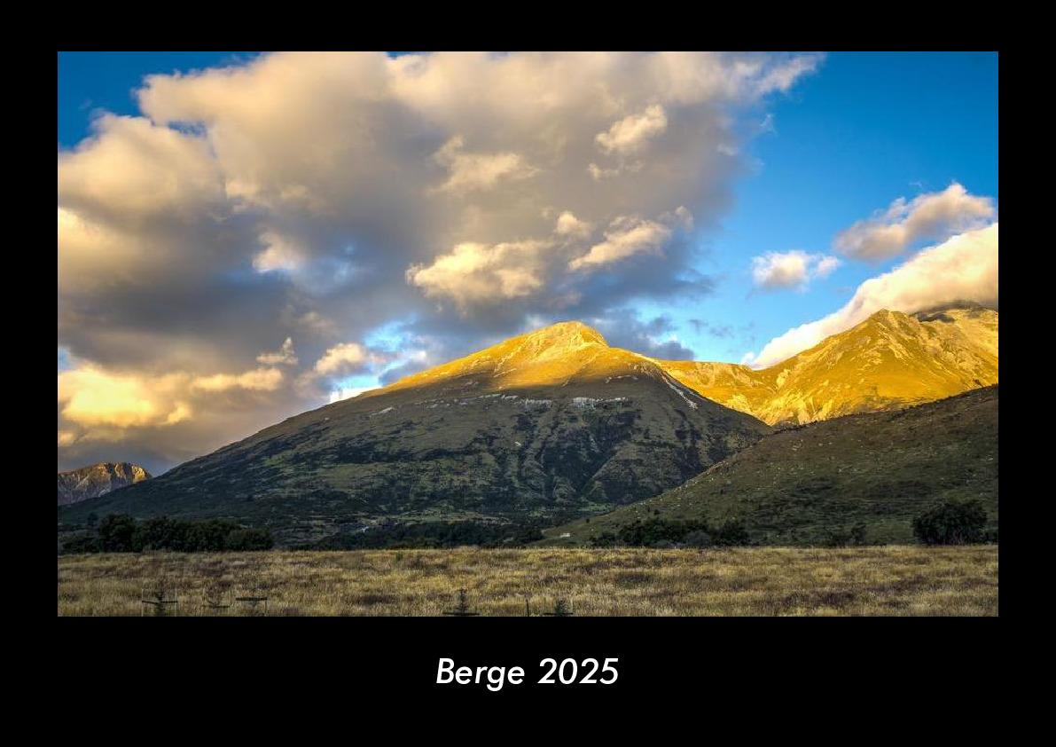 Berge 2025 Fotokalender DIN A3
