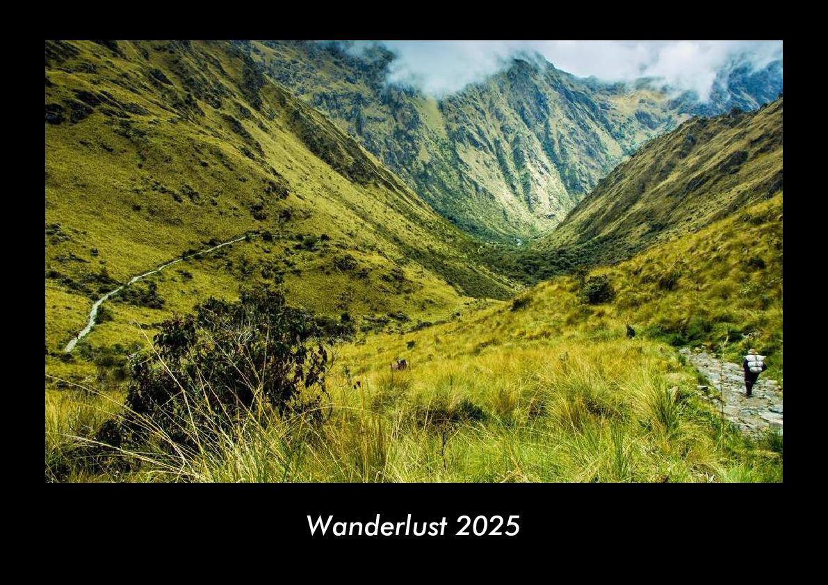 Wanderlust 2025 Fotokalender DIN A3