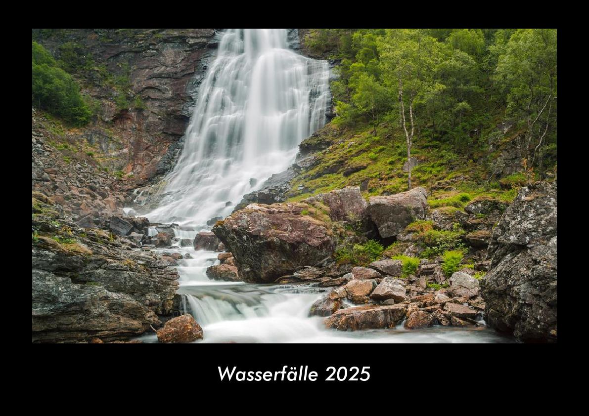 Wasserfälle 2025 Fotokalender DIN A3