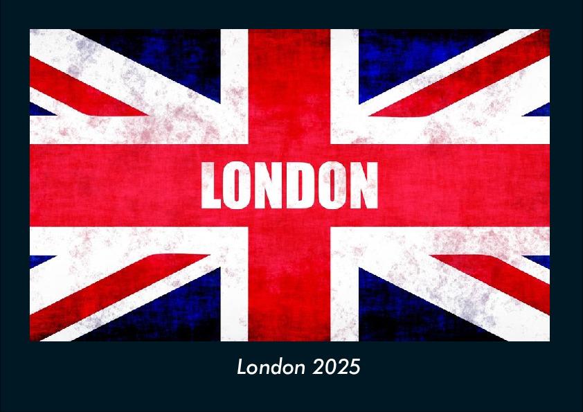 London 2025 Fotokalender DIN A4