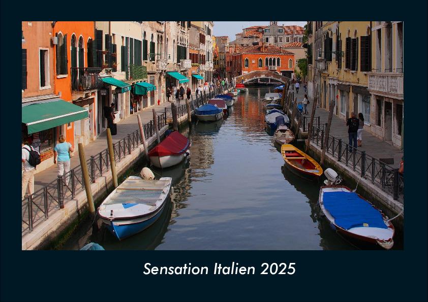 Sensation Italien 2025 Fotokalender DIN A4