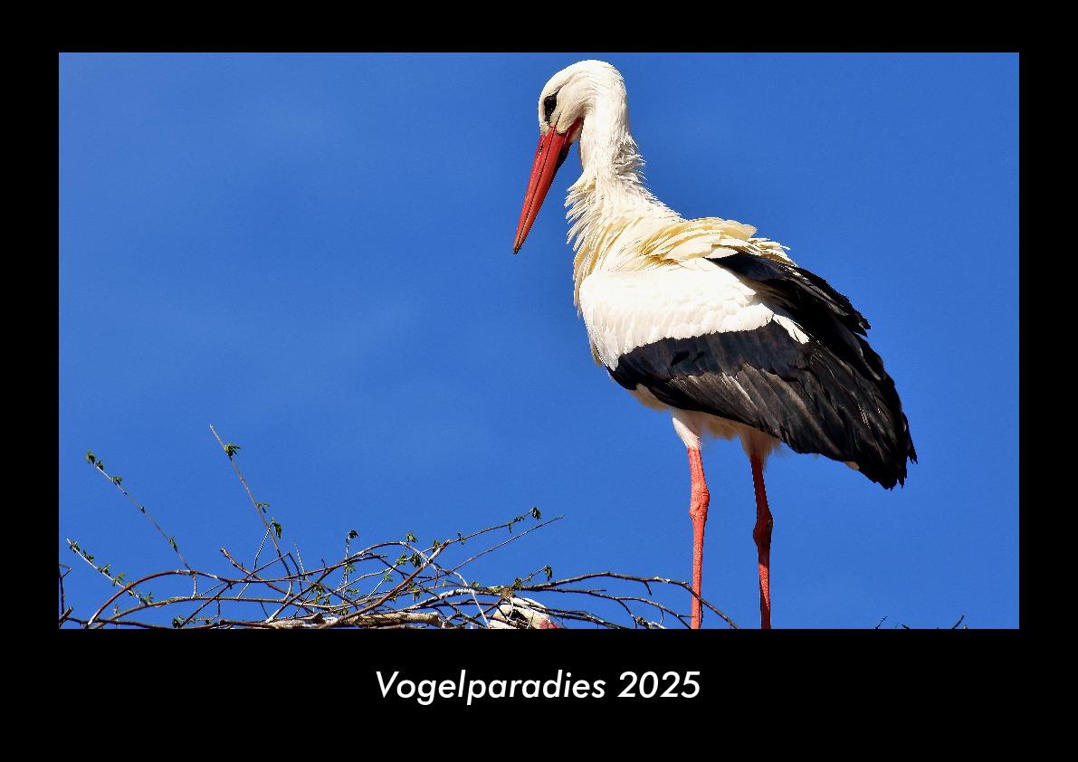 Vogelparadies 2025 Fotokalender DIN A3