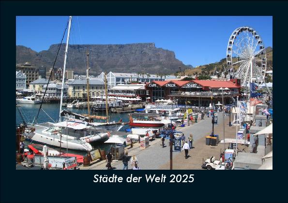 Städte der Welt 2025 Fotokalender DIN A5