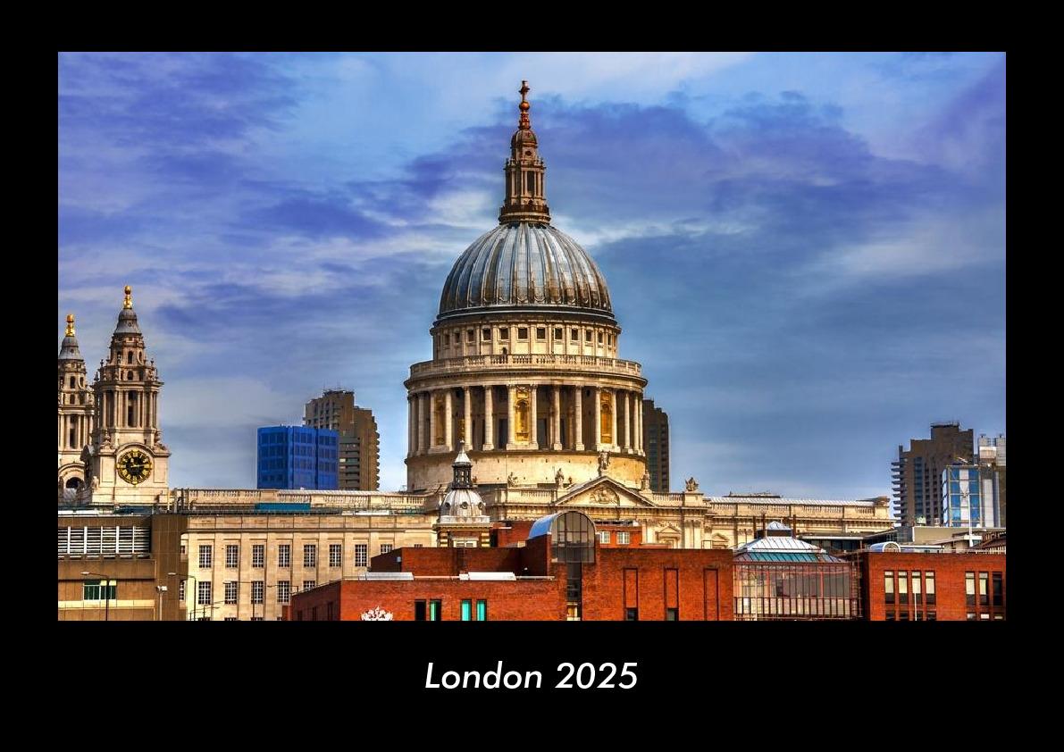 London 2025 Fotokalender DIN A3