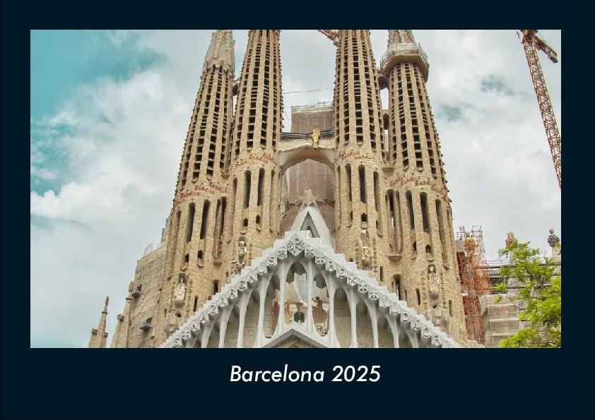 Barcelona 2025 Fotokalender DIN A4