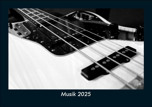 Musik 2025 Fotokalender DIN A5
