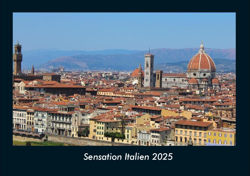 Sensation Italien 2025 Fotokalender DIN A4