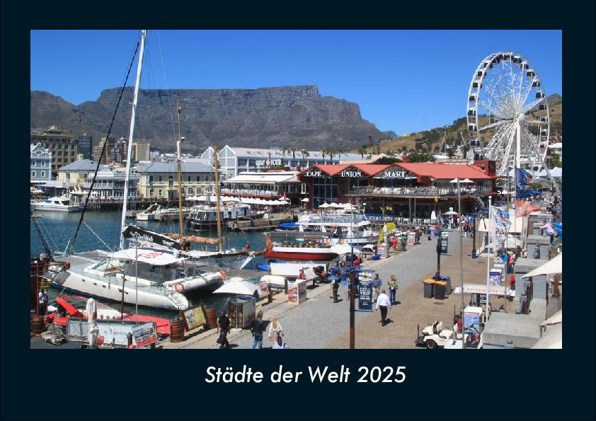 Städte der Welt 2025 Fotokalender DIN A4