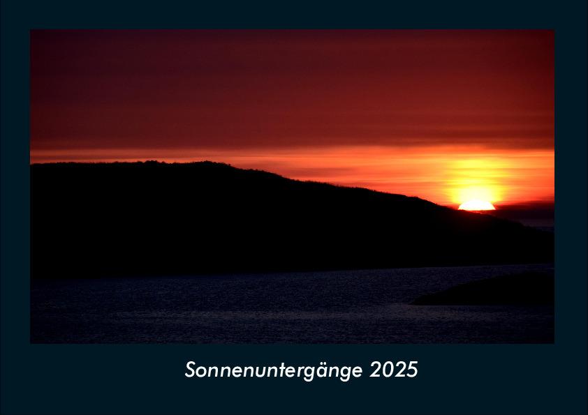 Sonnenuntergänge 2025 Fotokalender DIN A4