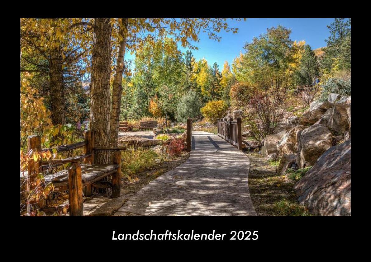 Landschaftskalender 2025 Fotokalender DIN A3
