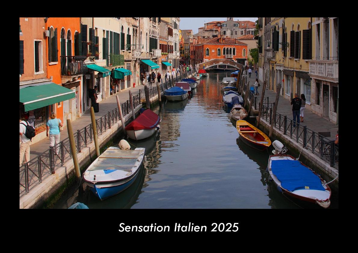 Sensation Italien 2025 Fotokalender DIN A3
