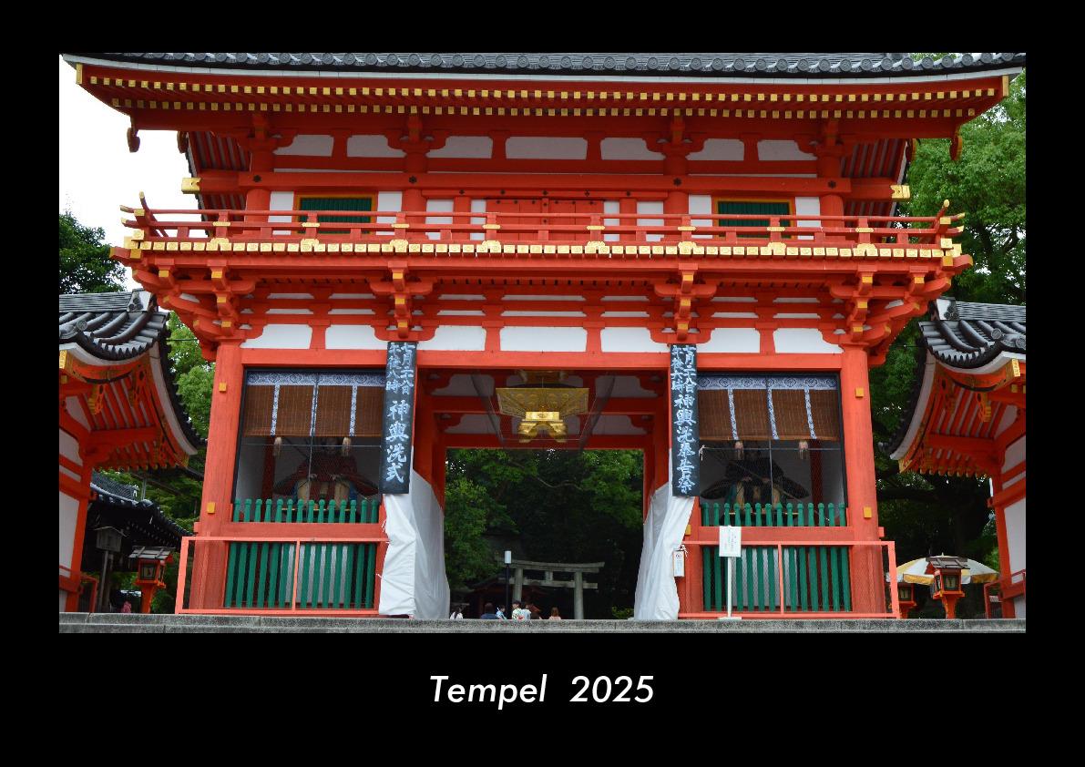 Tempel 2025 Fotokalender DIN A3