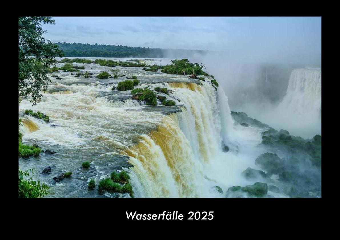 Wasserfälle 2025 Fotokalender DIN A3