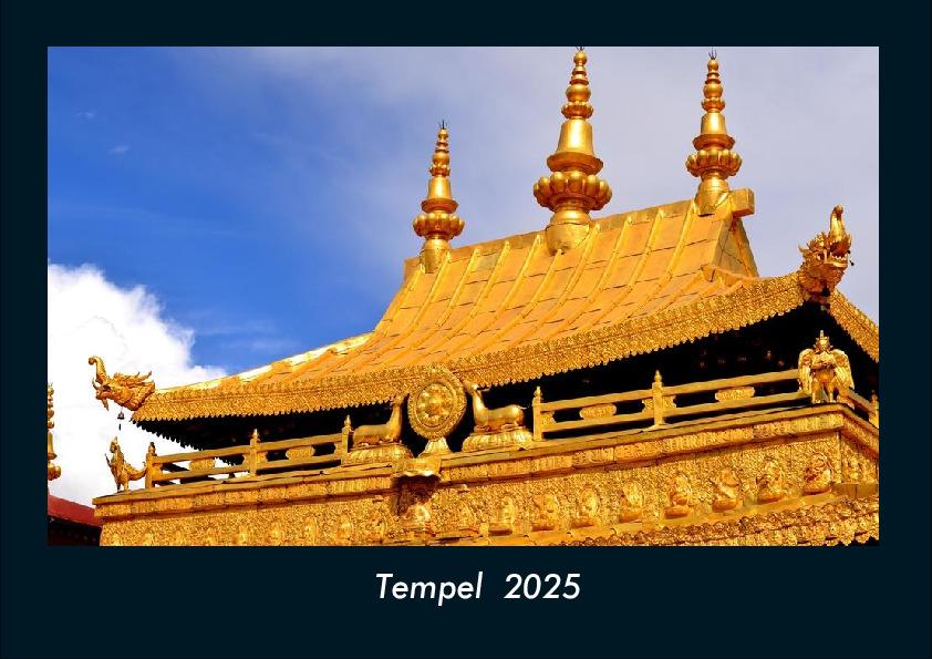 Tempel 2025 Fotokalender DIN A4