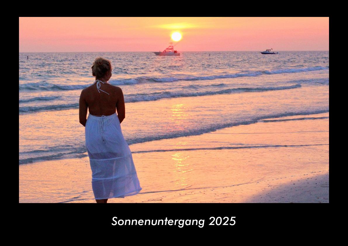 Sonnenuntergang 2025 Fotokalender DIN A3