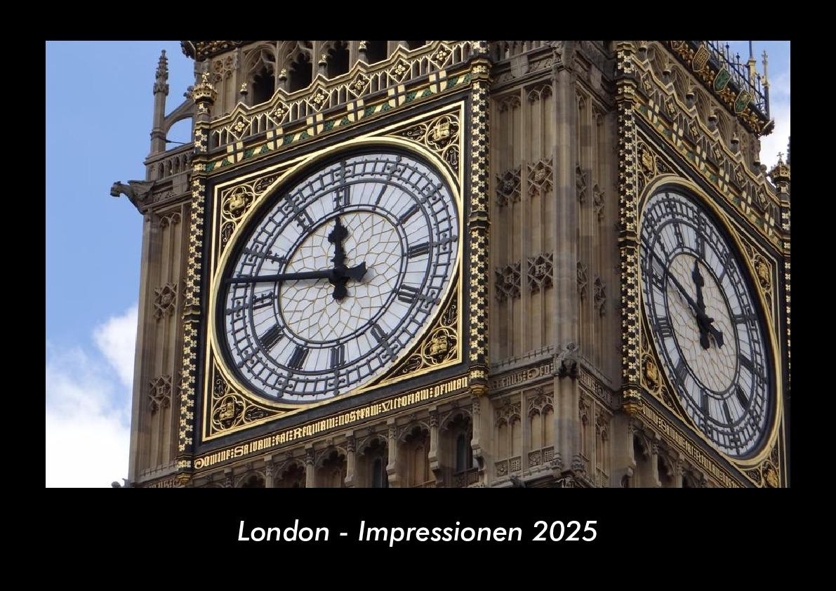 London - Impressionen 2025 Fotokalender DIN A3