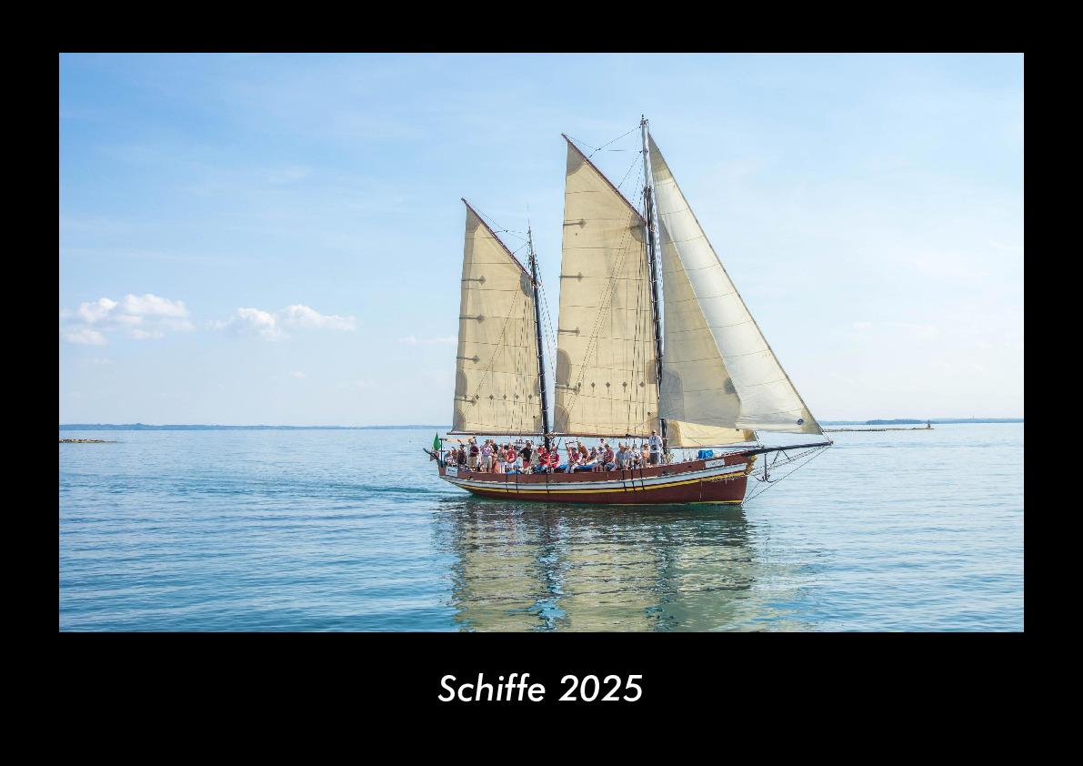 Schiffe 2025 Fotokalender DIN A3