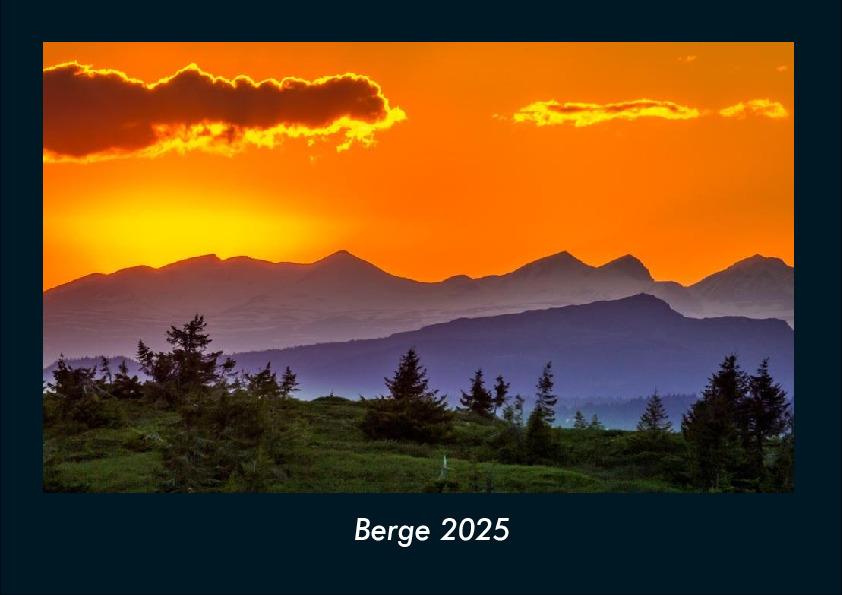 Berge 2025 Fotokalender DIN A4