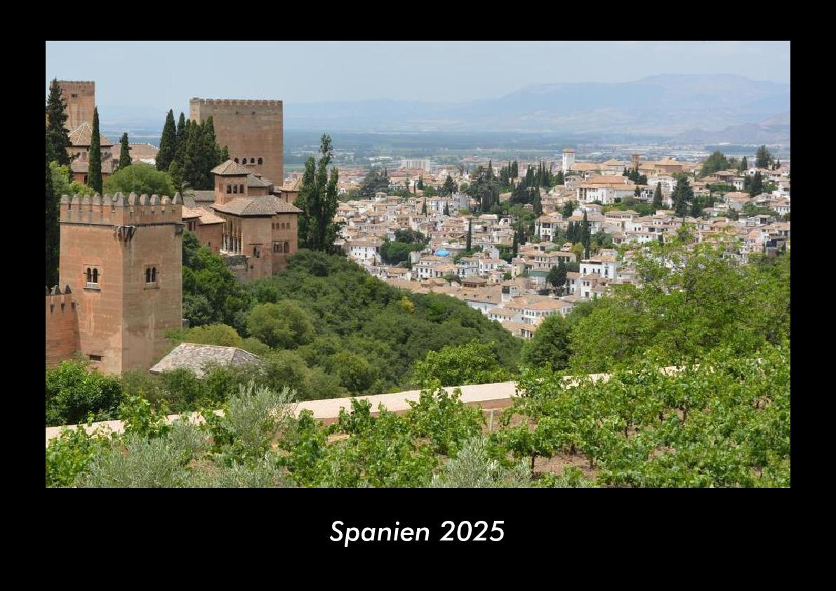 Spanien 2025 Fotokalender DIN A3