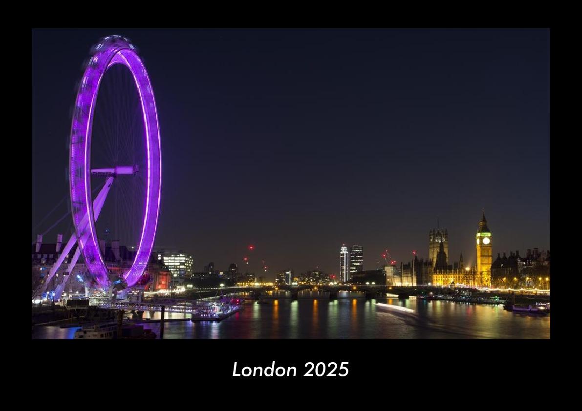London 2025 Fotokalender DIN A3