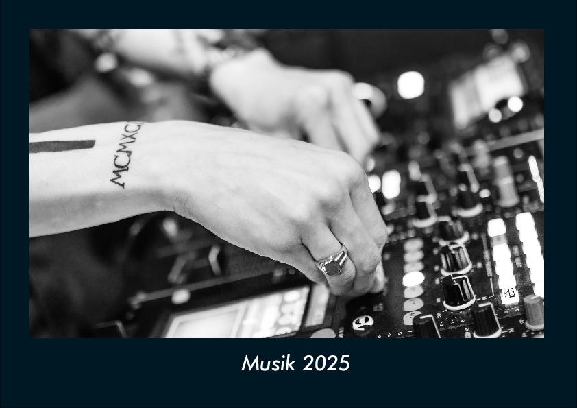 Musik 2025 Fotokalender DIN A4