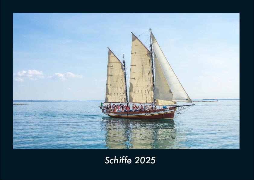 Schiffe 2025 Fotokalender DIN A4