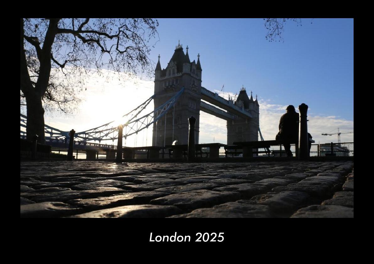 London 2025 Fotokalender DIN A3
