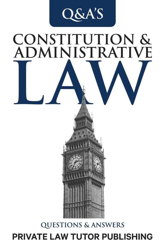 Constitutional & Administrative Law