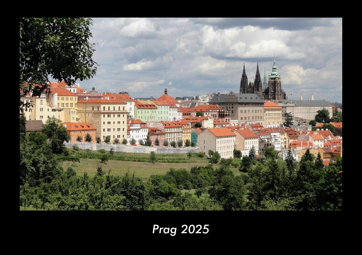 Prag 2025 Fotokalender DIN A3
