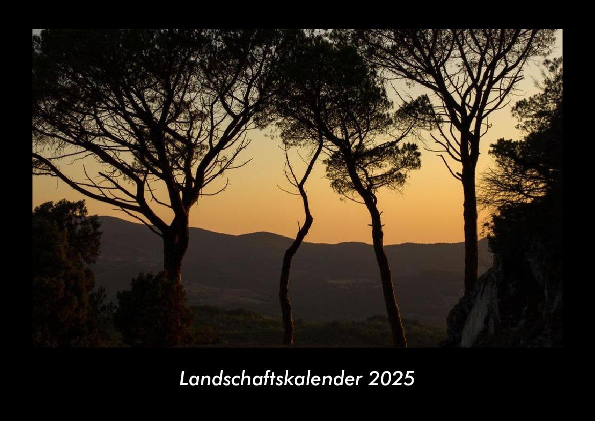 Landschaftskalender 2025 Fotokalender DIN A3