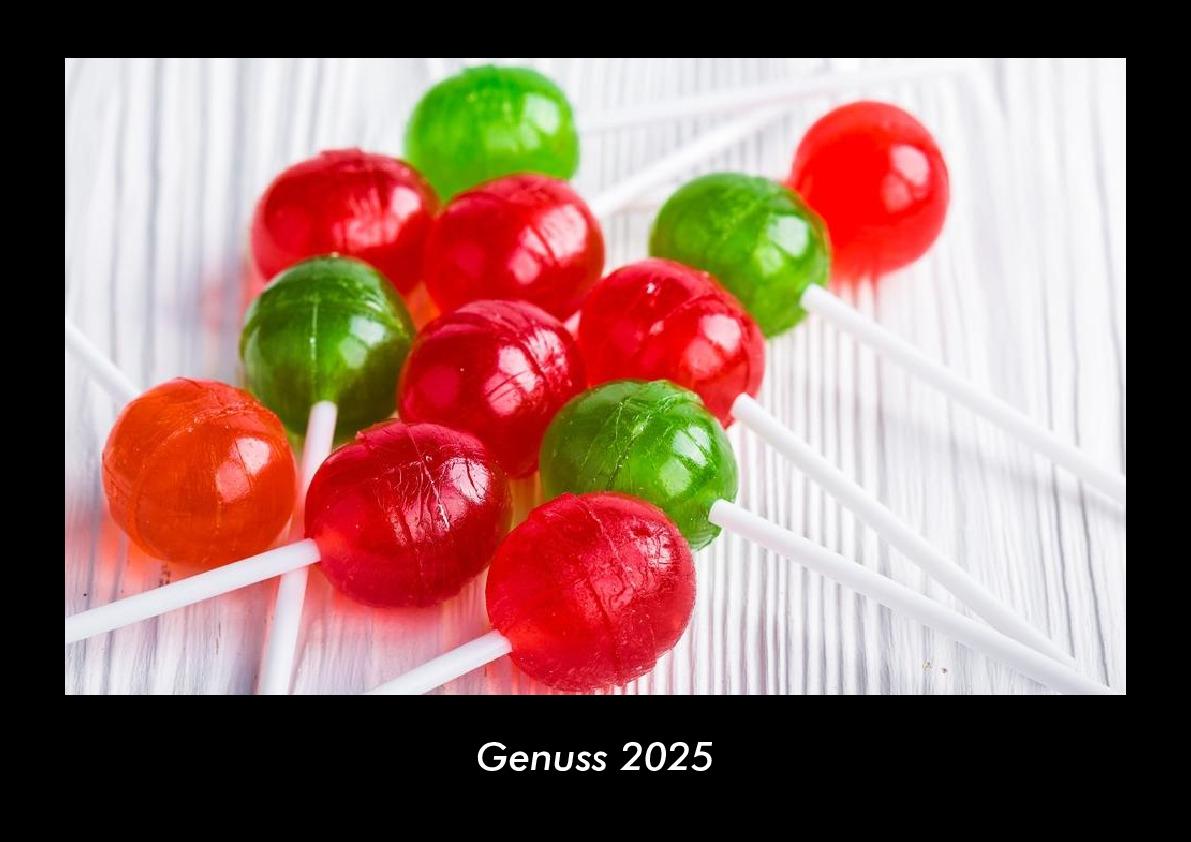 Genuss 2025 Fotokalender DIN A3