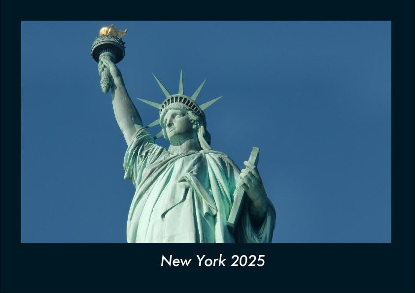 New York 2025 Fotokalender DIN A4
