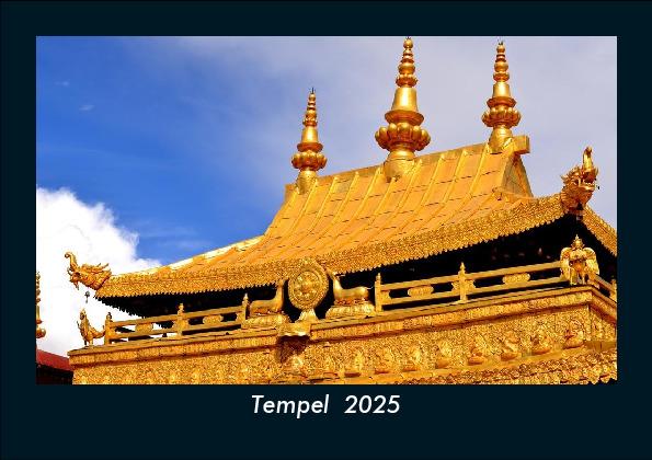 Tempel 2025 Fotokalender DIN A5