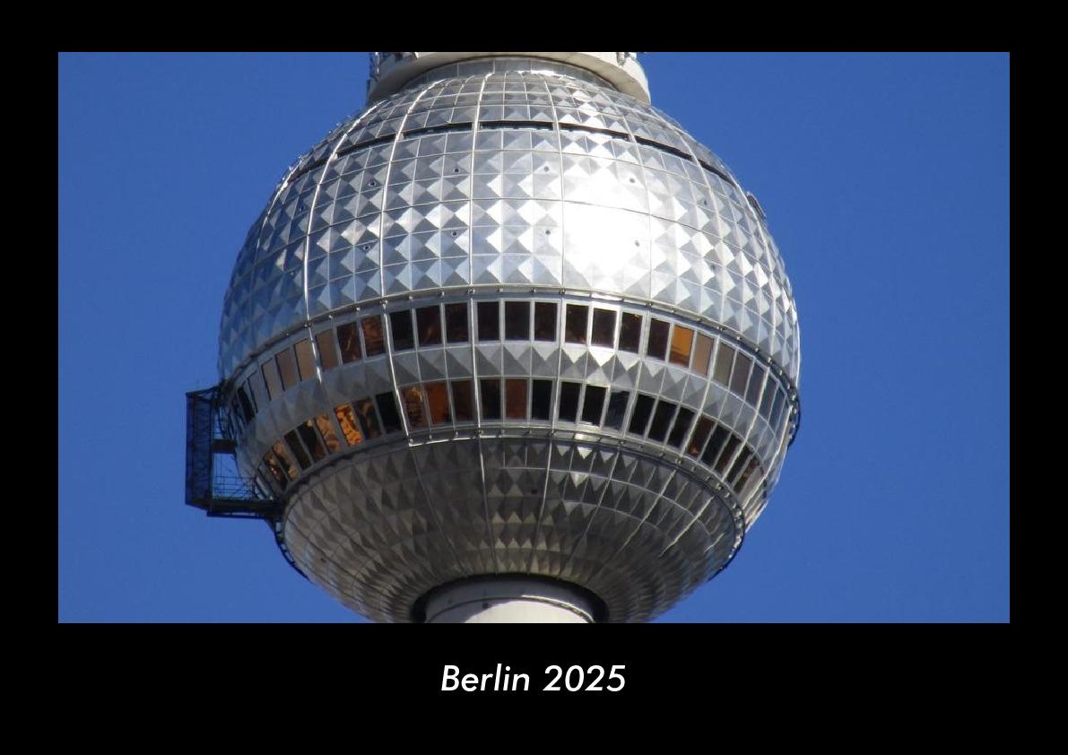 Berlin 2025 Fotokalender DIN A3